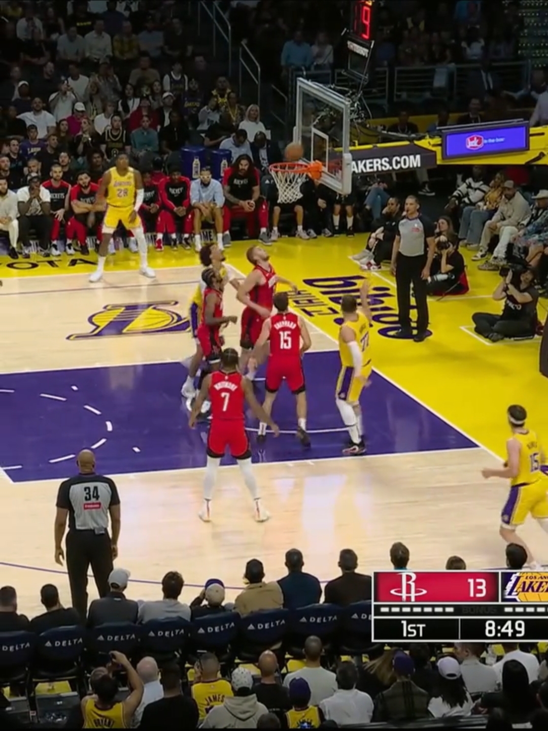 火箭逆转湖人扩大连胜纪录