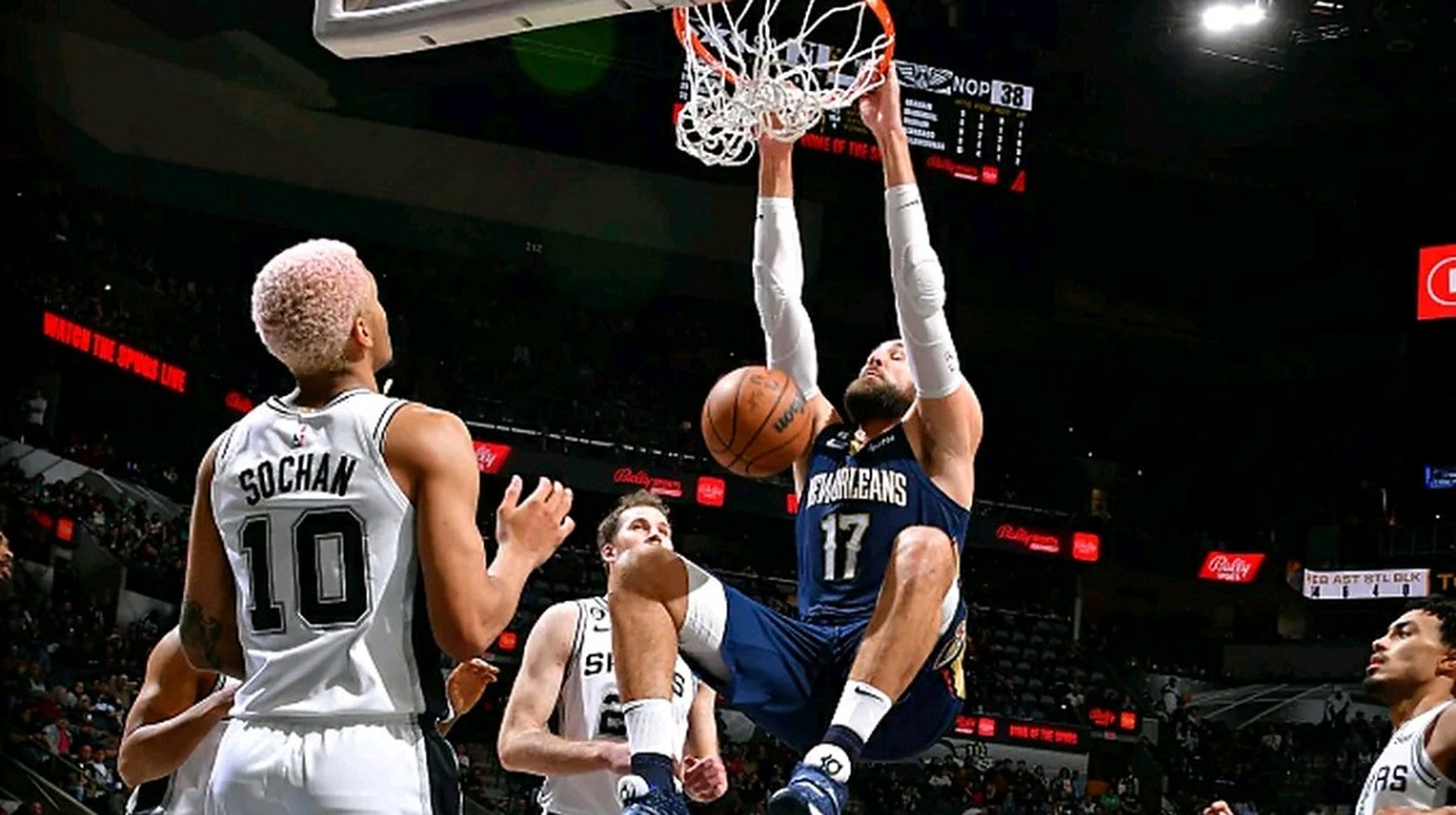 开云体育app-鹈鹕遭遇马刺反击，告负惨重